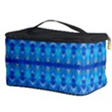 Stunning Luminous Blue Micropattern Magic Cosmetic Storage View3