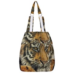 Tiger Cub  Center Zip Backpack