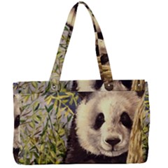 Panda Canvas Work Bag