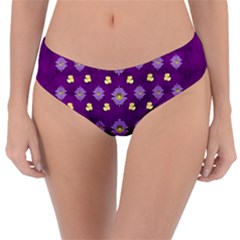 A Feel Of Flowers In Beautiful Air Reversible Classic Bikini Bottoms by pepitasart