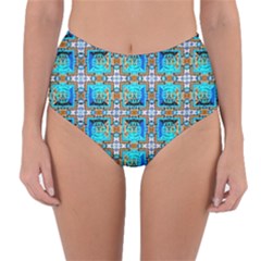 Ml 128 1 Reversible High-waist Bikini Bottoms by ArtworkByPatrick