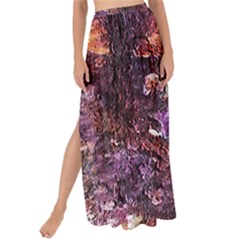 Colorful Rusty Abstract Print Maxi Chiffon Tie-up Sarong by dflcprintsclothing