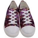 Colorful Rusty Abstract Print Women s Low Top Canvas Sneakers View1