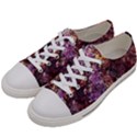 Colorful Rusty Abstract Print Women s Low Top Canvas Sneakers View2