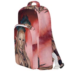 Wonderful Mythical Fairy Double Compartment Backpack by FantasyWorld7