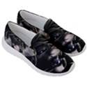 Angry Lion Digital Art Hd Men s Lightweight Slip Ons View3