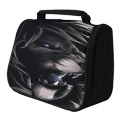 Angry Lion Digital Art Hd Full Print Travel Pouch (small)