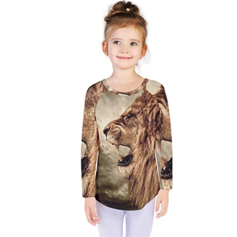 Roaring Lion Kids  Long Sleeve Tee by Sudhe