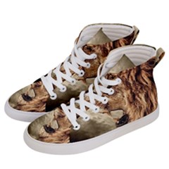 Roaring Lion Men s Hi-top Skate Sneakers by Sudhe