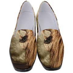 Roaring Lion Women s Classic Loafer Heels by Sudhe