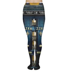 Tardis Sherlock Holmes 221b Tights by Sudhe