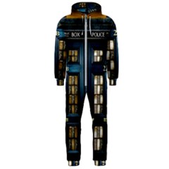 Tardis Sherlock Holmes 221b Hooded Jumpsuit (men)  by Sudhe