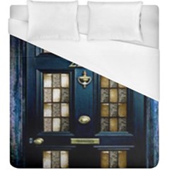 Tardis Sherlock Holmes 221b Duvet Cover (king Size) by Sudhe