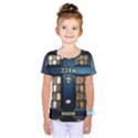 Tardis Sherlock Holmes 221b Kids  One Piece Tee View1