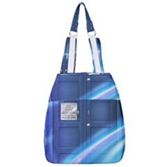 Tardis Space Center Zip Backpack by Sudhe