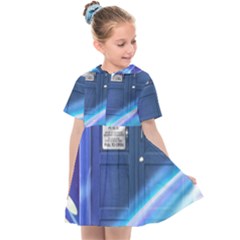 Tardis Space Kids  Sailor Dress by Sudhe