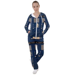 Tardis Poster Women s Tracksuit