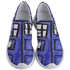 Tardis Painting Women s Lightweight Slip Ons by Sudhe