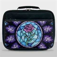 Cathedral Rosette Stained Glass Beauty And The Beast Lunch Bag by Sudhe