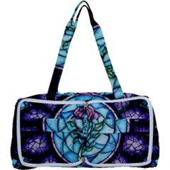 Cathedral Rosette Stained Glass Beauty And The Beast Multi Function Bag by Sudhe