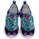 Cathedral Rosette Stained Glass Beauty And The Beast Kids  Velcro No Lace Shoes View1