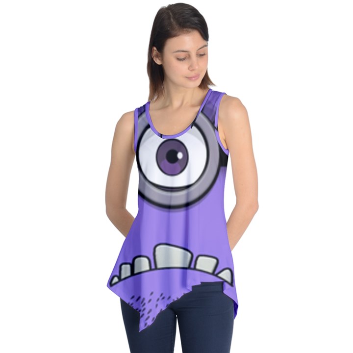 Evil Purple Sleeveless Tunic