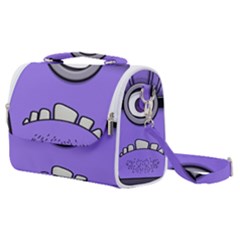 Evil Purple Satchel Shoulder Bag by Sudhe