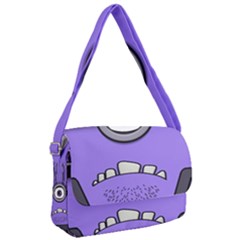 Evil Purple Courier Bag by Sudhe