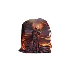 Fantasy Art Fire Heroes Heroes Of Might And Magic Heroes Of Might And Magic Vi Knights Magic Repost Drawstring Pouch (small) by Sudhe