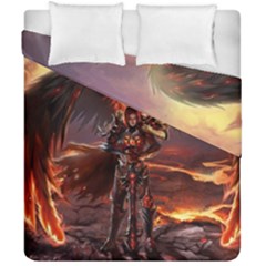 Fantasy Art Fire Heroes Heroes Of Might And Magic Heroes Of Might And Magic Vi Knights Magic Repost Duvet Cover Double Side (california King Size) by Sudhe