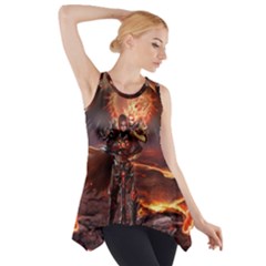 Fantasy Art Fire Heroes Heroes Of Might And Magic Heroes Of Might And Magic Vi Knights Magic Repost Side Drop Tank Tunic by Sudhe