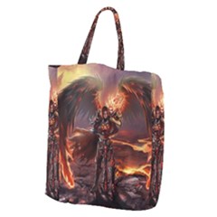 Fantasy Art Fire Heroes Heroes Of Might And Magic Heroes Of Might And Magic Vi Knights Magic Repost Giant Grocery Tote by Sudhe