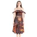 Fantasy Art Fire Heroes Heroes Of Might And Magic Heroes Of Might And Magic Vi Knights Magic Repost Shoulder Tie Bardot Midi Dress View1