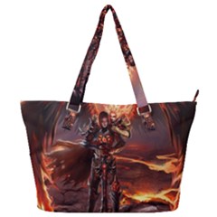 Fantasy Art Fire Heroes Heroes Of Might And Magic Heroes Of Might And Magic Vi Knights Magic Repost Full Print Shoulder Bag by Sudhe