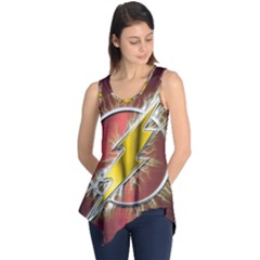 Flashy Logo Sleeveless Tunic by Sudhe