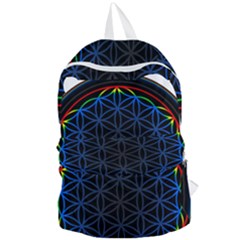 Flower Of Life Foldable Lightweight Backpack by Sudhe