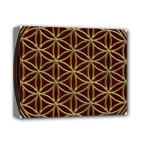 Flower Of Life Deluxe Canvas 14  X 11  (stretched) by Sudhe