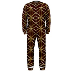 Flower Of Life Onepiece Jumpsuit (men)  by Sudhe