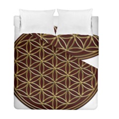 Flower Of Life Duvet Cover Double Side (full/ Double Size) by Sudhe