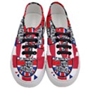 Punk Not Dead Music Rock Uk United Kingdom Flag Women s Classic Low Top Sneakers View1