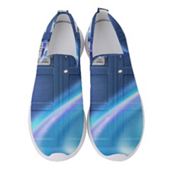 Tardis Space Women s Slip On Sneakers by Sudhe