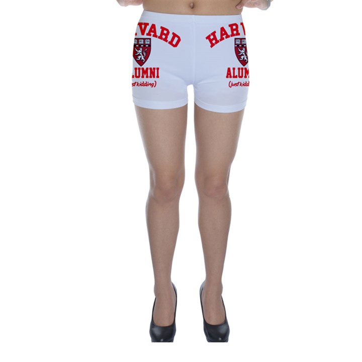 Harvard Alumni Just Kidding Skinny Shorts