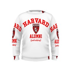 Harvard Alumni Just Kidding Kids  Sweatshirt by Sudhe