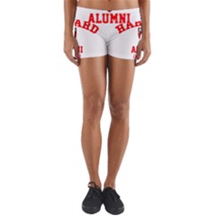 Harvard Alumni Just Kidding Yoga Shorts by Sudhe