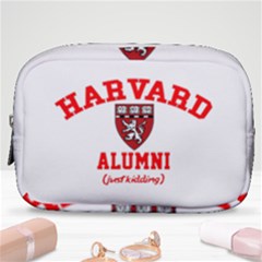 Harvard Alumni Just Kidding Make Up Pouch (small) by Sudhe