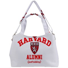 Harvard Alumni Just Kidding Double Compartment Shoulder Bag by Sudhe