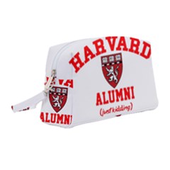 Harvard Alumni Just Kidding Wristlet Pouch Bag (medium)