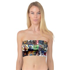 Comic Book Images Bandeau Top by Sudhe