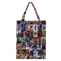 Comic Book Images Classic Tote Bag by Sudhe