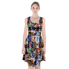 Comic Book Images Racerback Midi Dress by Sudhe